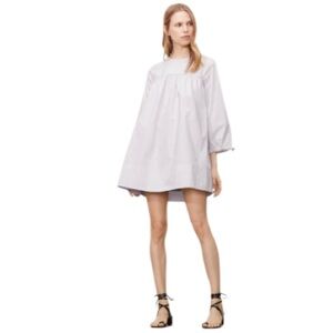 Aritzia Wilfred Lessines White Cotton Dress